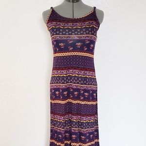 Maxi pattern dress